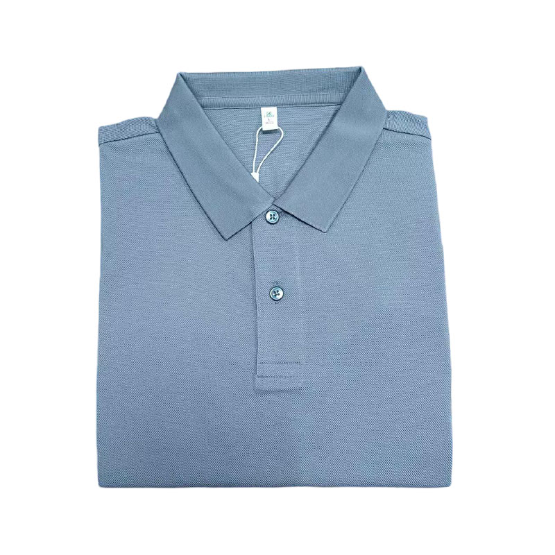 Men's Casual Solid Color Polo Shirt Short Sleeve